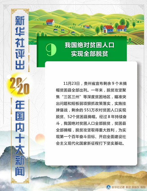 图表 新华社评出2020年国内十大新闻 9